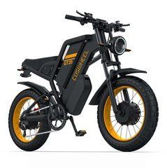 Електрофетбайк COSWHEEL GT20 PRO EBIKE 3000W-48V-40Ah 18650 Li-ion шини 20"/20" купити дешево в Україні