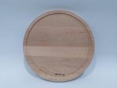 Дошка дерев&rsquo;яна з жолобом Circle, &Oslash; 280 мм (шт.)